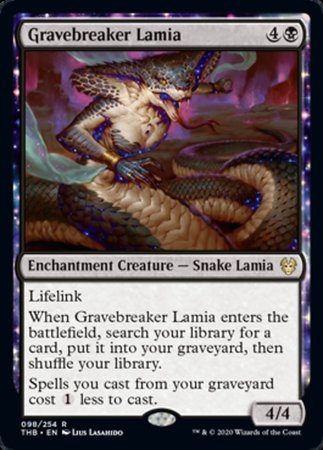 Gravebreaker Lamia [Theros Beyond Death] | Dumpster Cat Games