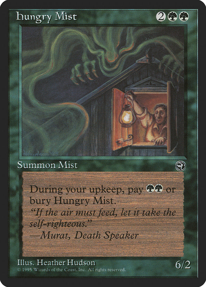 Hungry Mist (Murat Flavor Text) [Homelands] | Dumpster Cat Games