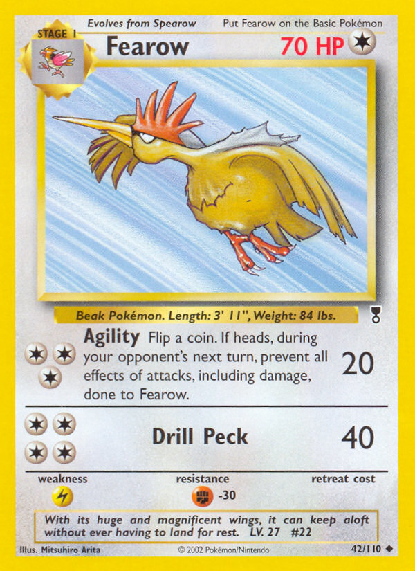 Fearow (42/110) [Legendary Collection] | Dumpster Cat Games