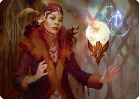 Misfortune Teller Art Card [Streets of New Capenna Art Series] | Dumpster Cat Games