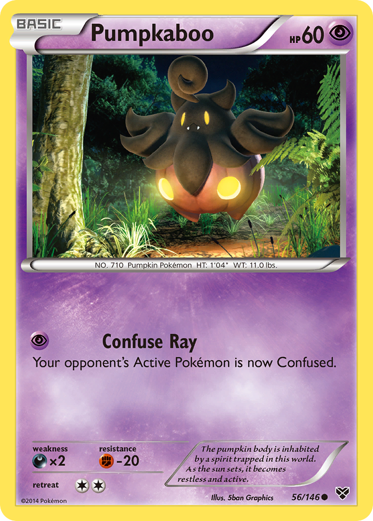 Pumpkaboo (56/146) [XY: Base Set] | Dumpster Cat Games