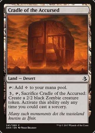 Cradle of the Accursed [Amonkhet] | Dumpster Cat Games