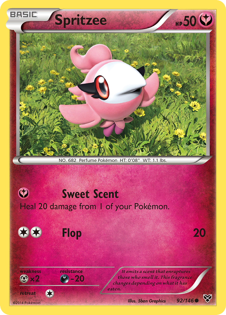 Spritzee (92/146) [XY: Base Set] | Dumpster Cat Games