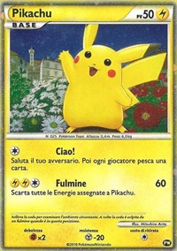 Pikachu (PW2) (Italian) [Pikachu World Collection Promos] | Dumpster Cat Games