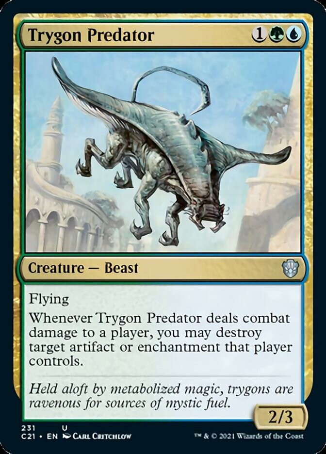 Trygon Predator [Commander 2021] | Dumpster Cat Games