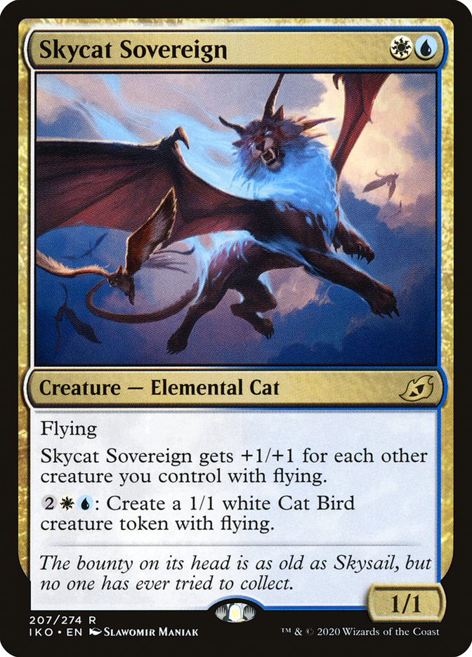 Skycat Sovereign [Ikoria: Lair of Behemoths] | Dumpster Cat Games