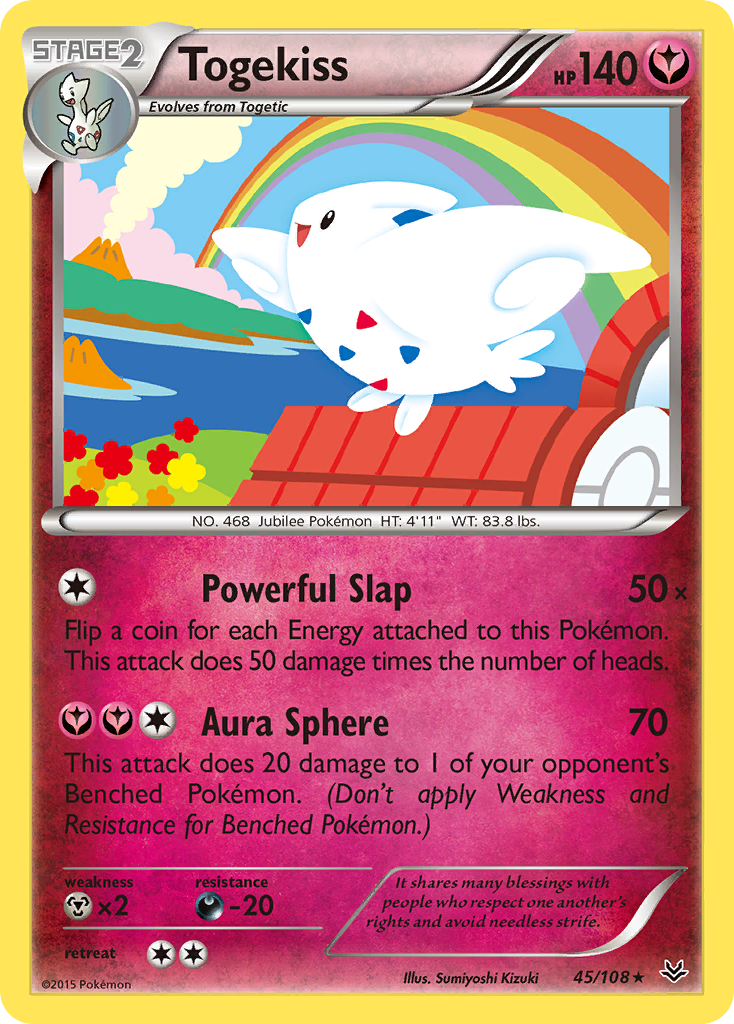 Togekiss (45/108) [XY: Roaring Skies] | Dumpster Cat Games