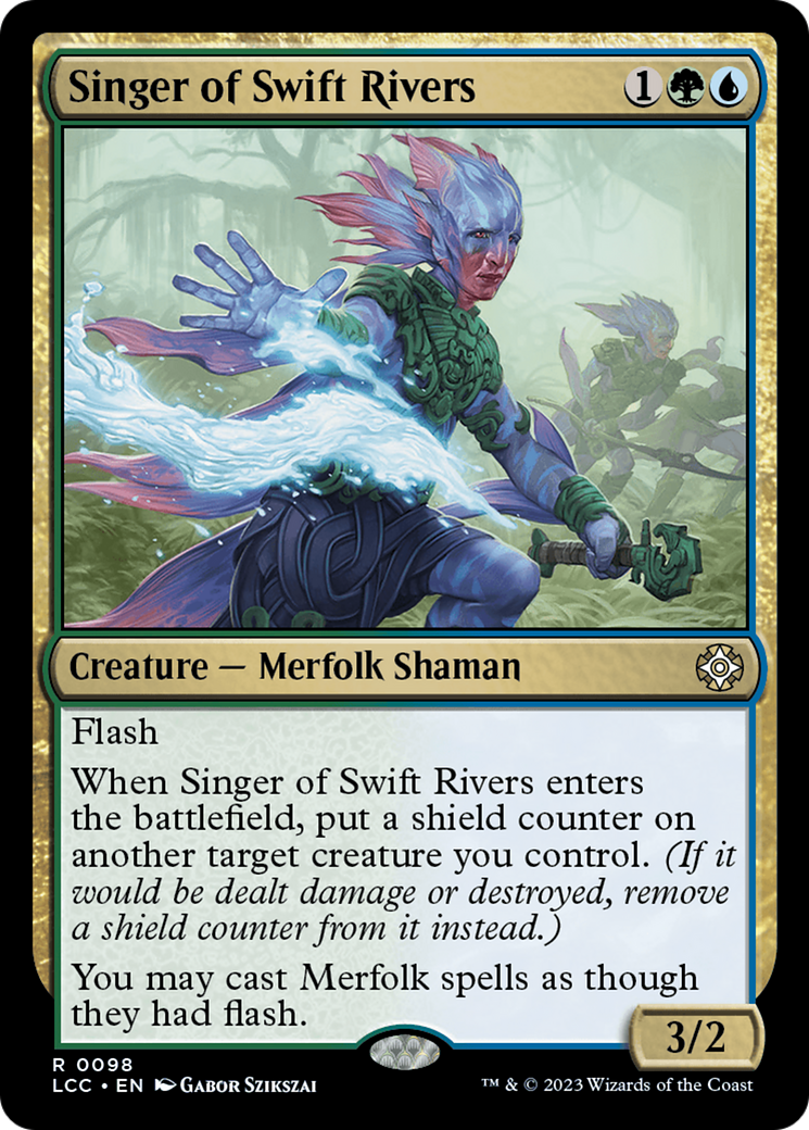 Singer of Swift Rivers [The Lost Caverns of Ixalan Commander] | Dumpster Cat Games