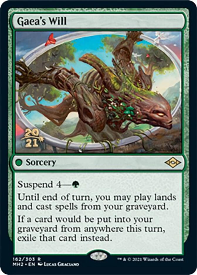 Gaea's Will [Modern Horizons 2 Prerelease Promos] | Dumpster Cat Games