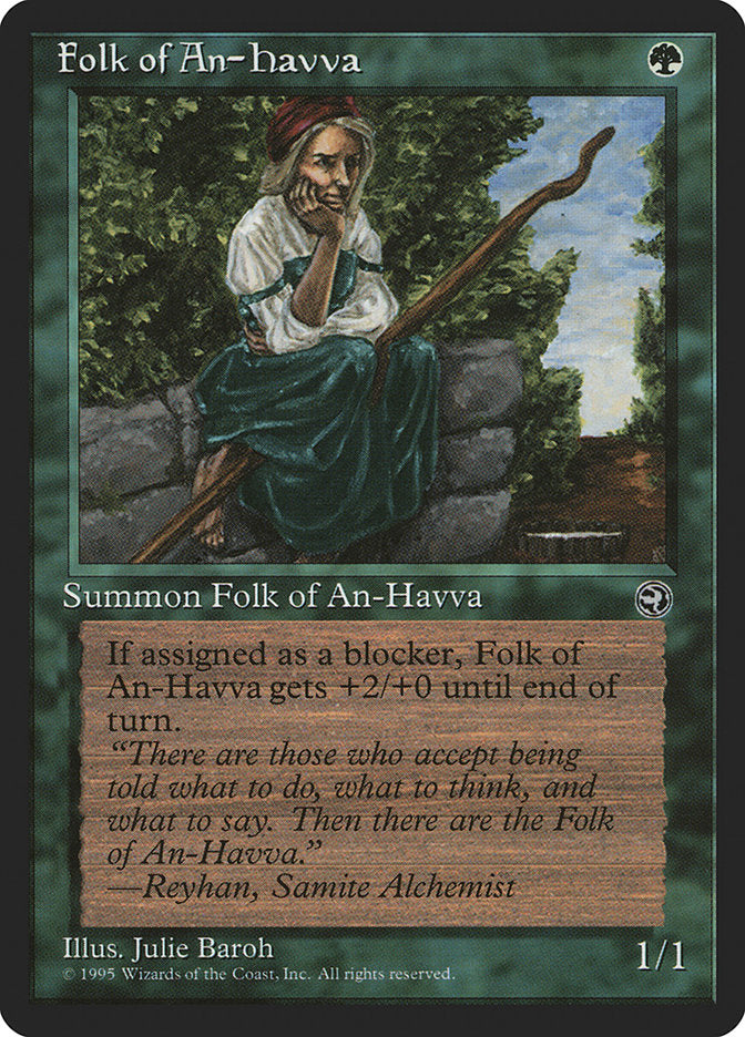 Folk of An-Havva (Reyhan Flavor Text) [Homelands] | Dumpster Cat Games