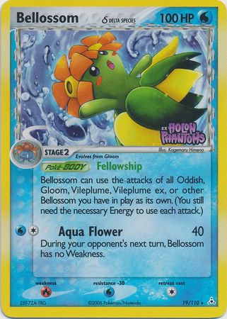 Bellossom (19/110) (Delta Species) (Stamped) [EX: Holon Phantoms] | Dumpster Cat Games