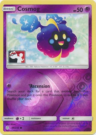 Cosmog (99/236) (Pokemon Club Special Print) [Sun & Moon: Cosmic Eclipse] | Dumpster Cat Games