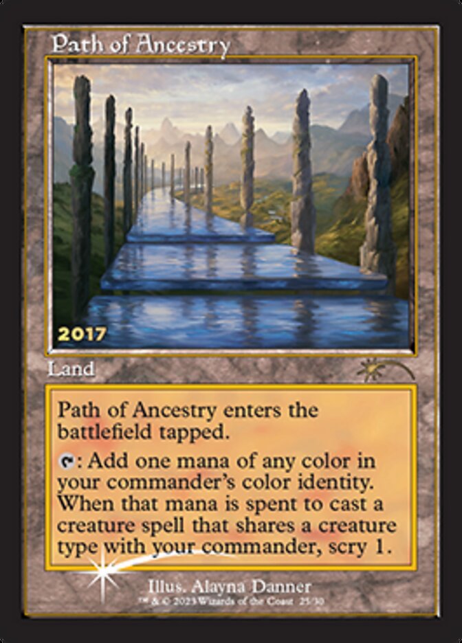 Path of Ancestry [30th Anniversary Promos] | Dumpster Cat Games