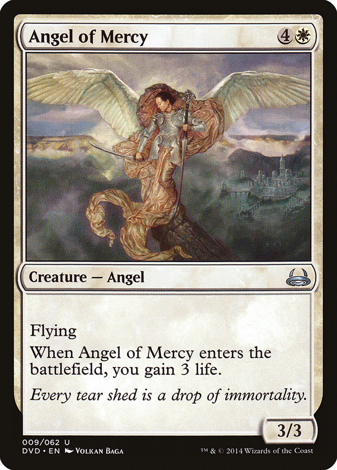 Angel of Mercy (Divine vs. Demonic) [Duel Decks Anthology] | Dumpster Cat Games