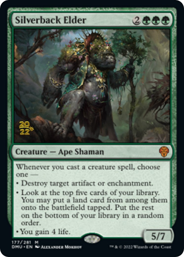 Silverback Elder [Dominaria United Prerelease Promos] | Dumpster Cat Games