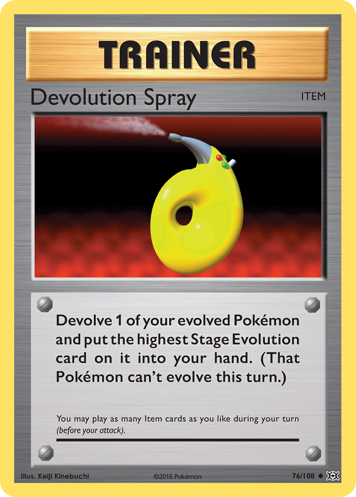 Devolution Spray (76/108) [XY: Evolutions] | Dumpster Cat Games