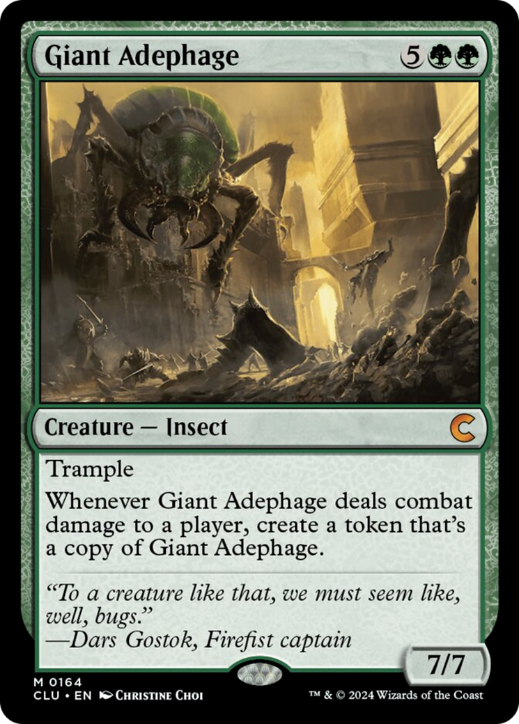 Giant Adephage [Ravnica: Clue Edition] | Dumpster Cat Games