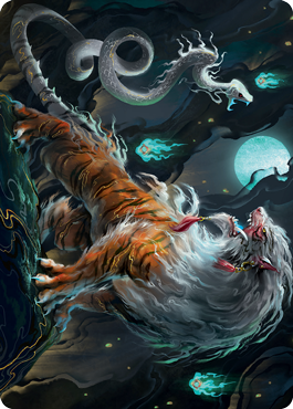 Gloomshrieker Art Card [Kamigawa: Neon Dynasty Art Series] | Dumpster Cat Games