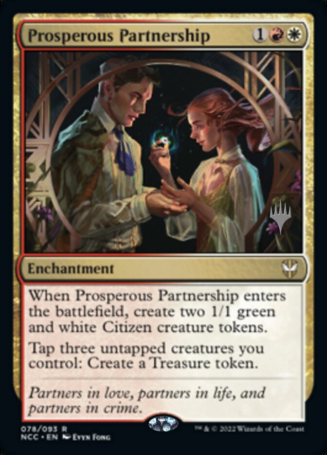 Prosperous Partnership (Promo Pack) [Streets of New Capenna Commander Promos] | Dumpster Cat Games