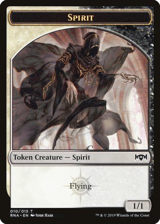 Spirit Token [Ravnica Allegiance Tokens] | Dumpster Cat Games