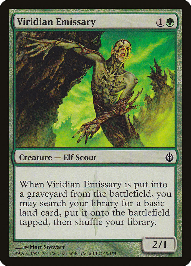 Viridian Emissary [Mirrodin Besieged] | Dumpster Cat Games