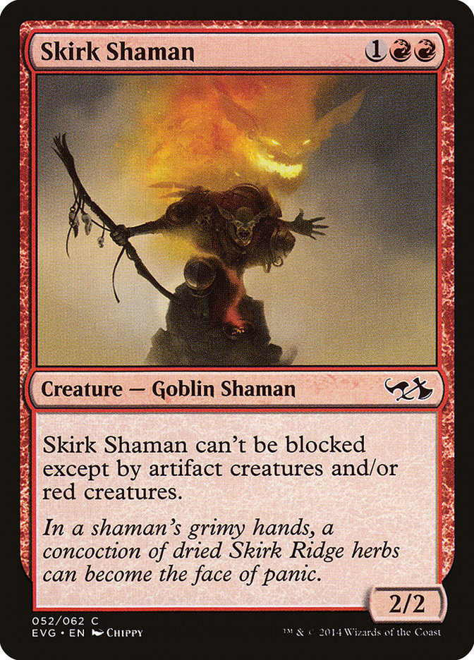 Skirk Shaman (Elves vs. Goblins) [Duel Decks Anthology] | Dumpster Cat Games