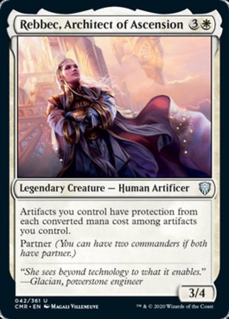 Rebbec, Architect of Ascension [Commander Legends] | Dumpster Cat Games