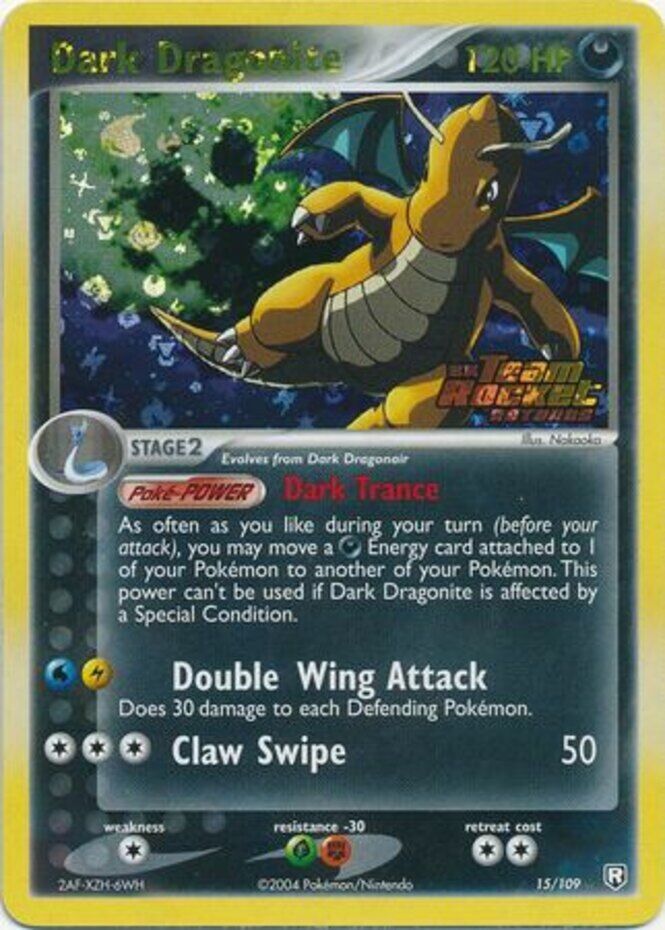 Dark Dragonite (15/109) (Stamped) [EX: Team Rocket Returns] | Dumpster Cat Games