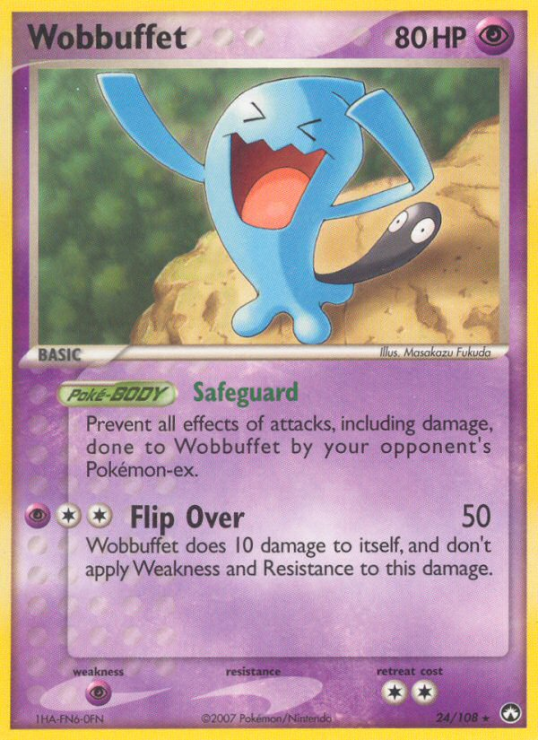 Wobbuffet (24/108) [EX: Power Keepers] | Dumpster Cat Games