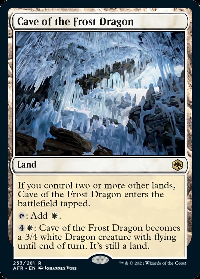 Cave of the Frost Dragon [Dungeons & Dragons: Adventures in the Forgotten Realms] | Dumpster Cat Games