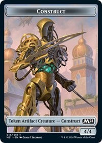 Construct // Goblin Wizard Double-sided Token [Core Set 2021 Tokens] | Dumpster Cat Games