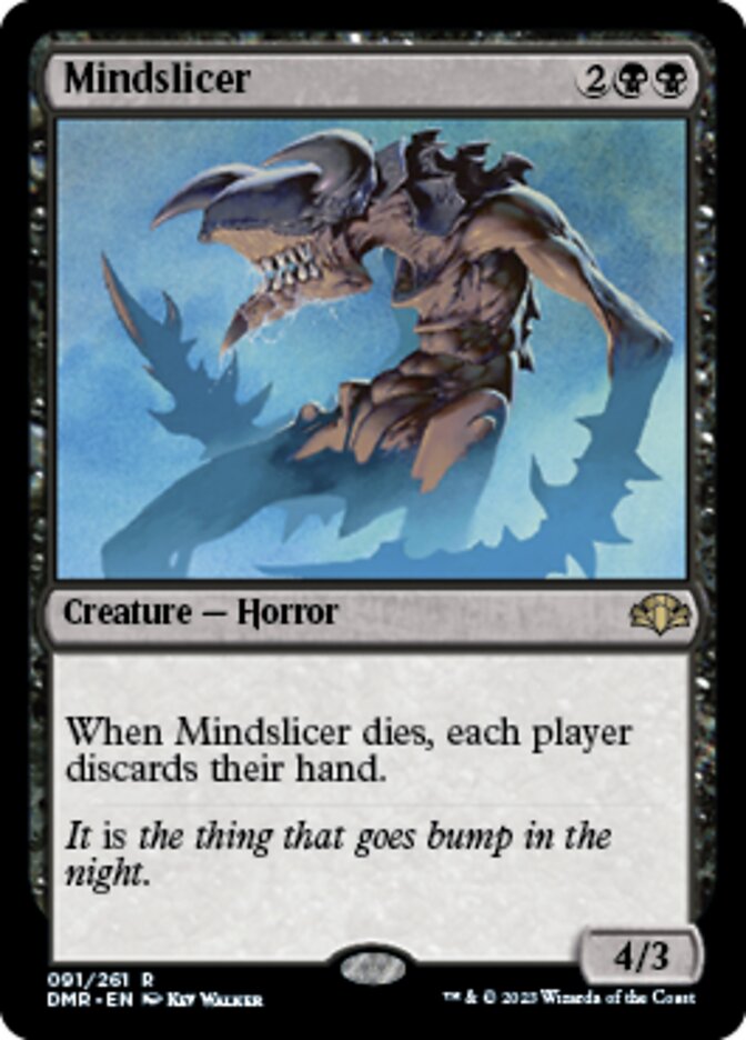 Mindslicer [Dominaria Remastered] | Dumpster Cat Games