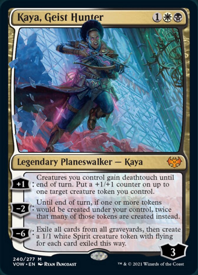 Kaya, Geist Hunter [Innistrad: Crimson Vow] | Dumpster Cat Games