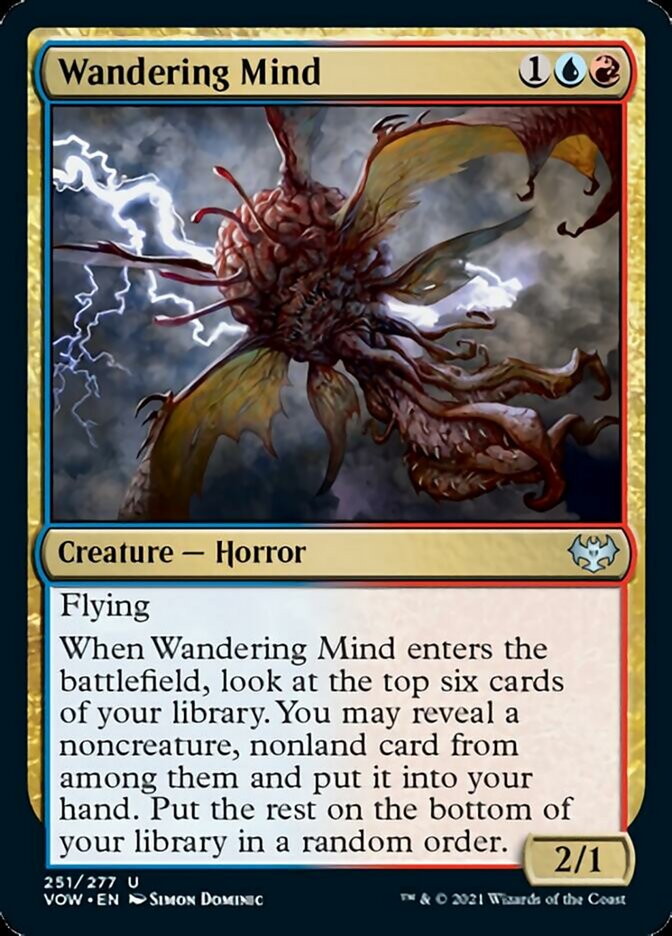 Wandering Mind [Innistrad: Crimson Vow] | Dumpster Cat Games