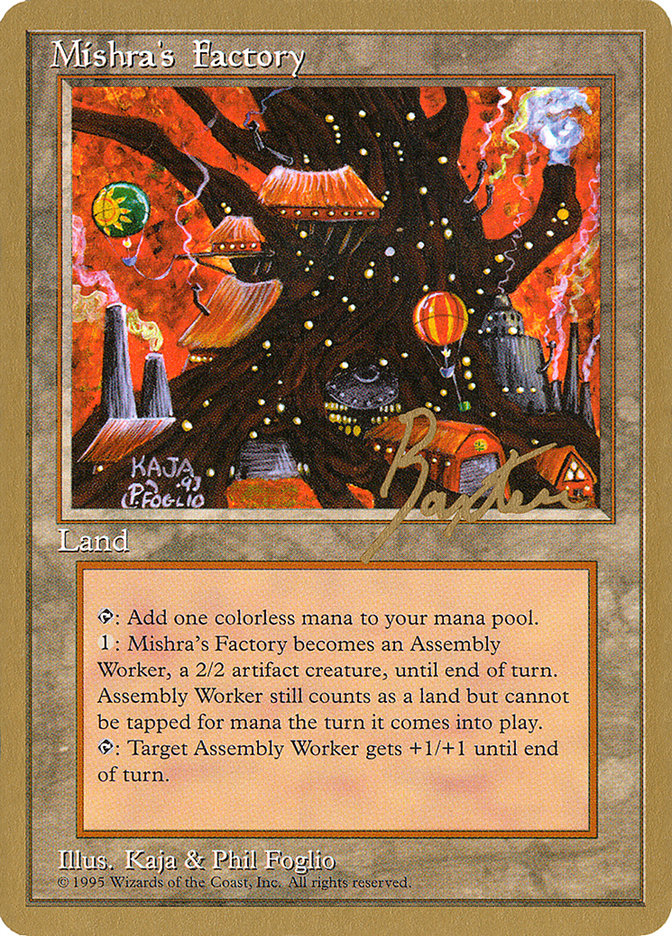 Mishra's Factory (George Baxter) [Pro Tour Collector Set] | Dumpster Cat Games