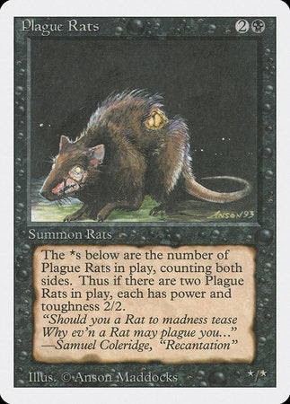 Plague Rats [Revised Edition] | Dumpster Cat Games