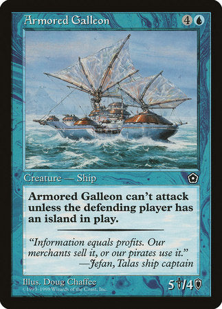 Armored Galleon [Portal Second Age] | Dumpster Cat Games