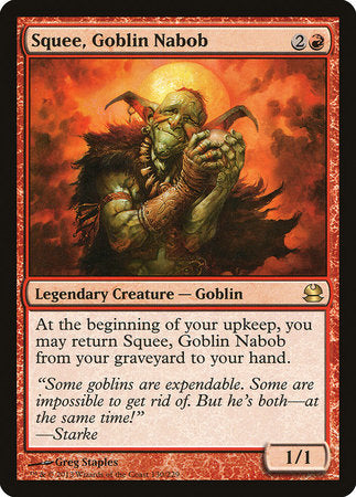 Squee, Goblin Nabob [Modern Masters] | Dumpster Cat Games