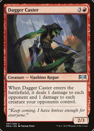 Dagger Caster [Ravnica Allegiance] | Dumpster Cat Games