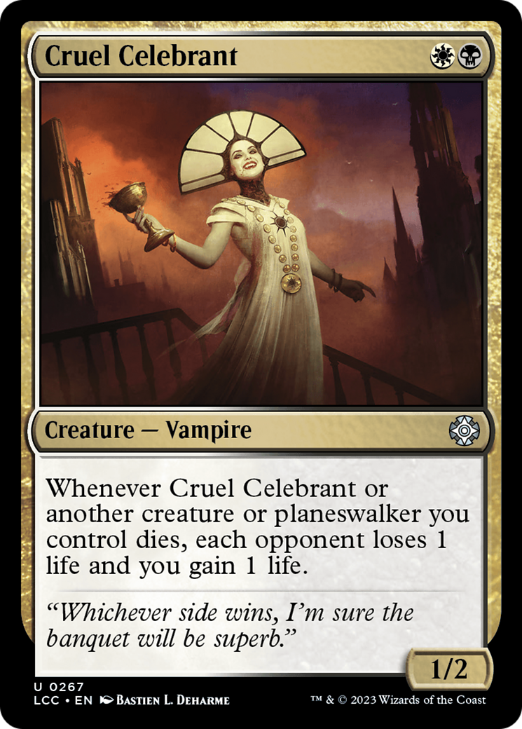 Cruel Celebrant [The Lost Caverns of Ixalan Commander] | Dumpster Cat Games