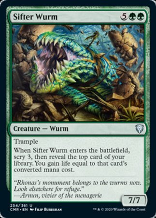 Sifter Wurm [Commander Legends] | Dumpster Cat Games