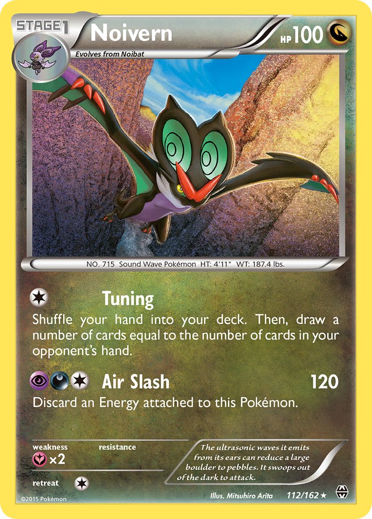 Noivern (112/162) (Theme Deck Exclusive) [XY: BREAKthrough] | Dumpster Cat Games