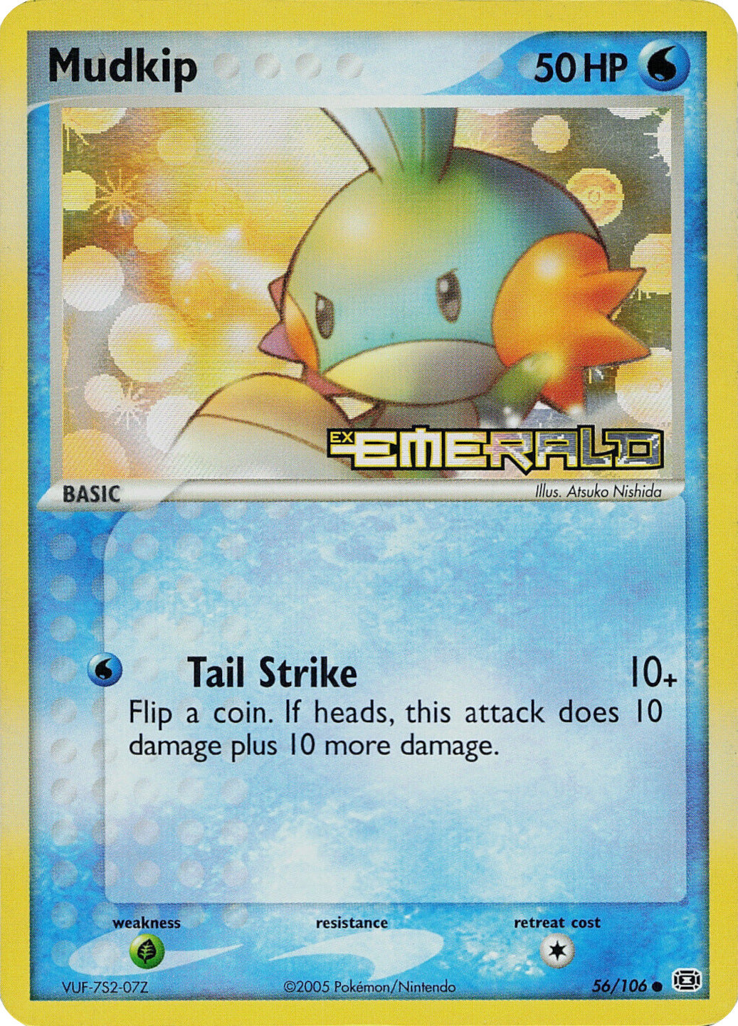 Mudkip (56/106) (Stamped) [EX: Emerald] | Dumpster Cat Games