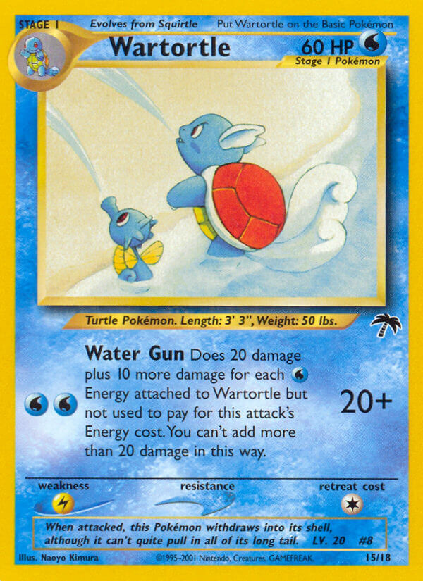 Wartortle (15/18) [Southern Islands] | Dumpster Cat Games