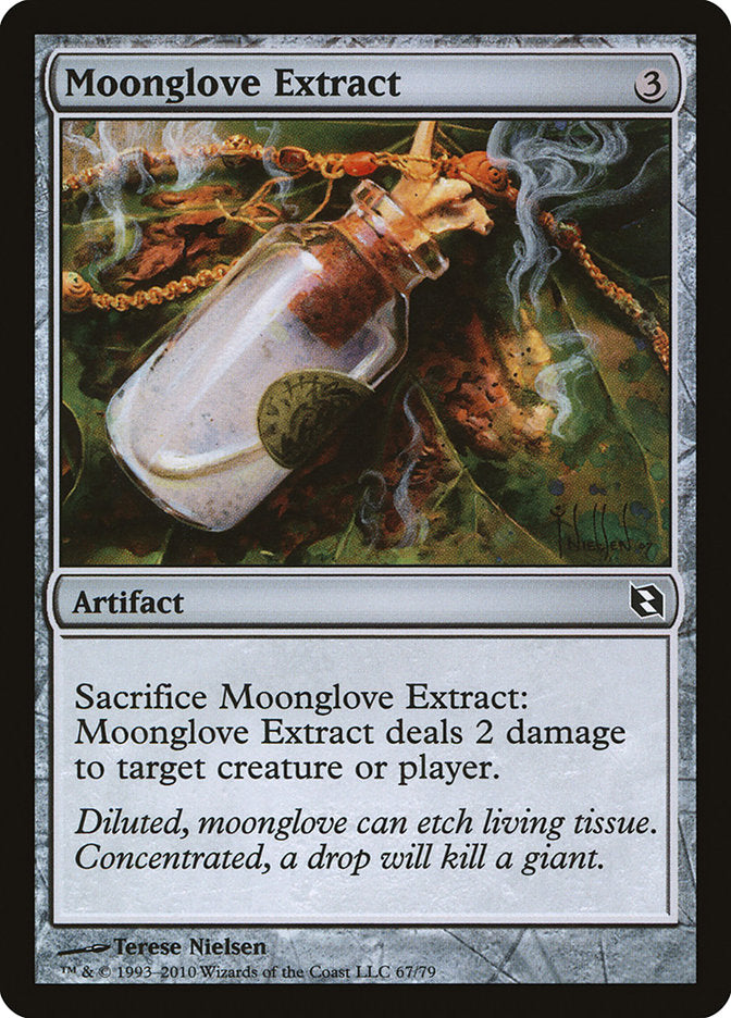 Moonglove Extract [Duel Decks: Elspeth vs. Tezzeret] | Dumpster Cat Games