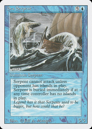 Sea Serpent [Revised Edition] | Dumpster Cat Games