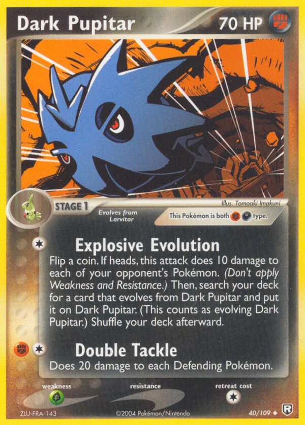 Dark Pupitar (40/109) [EX: Team Rocket Returns] | Dumpster Cat Games