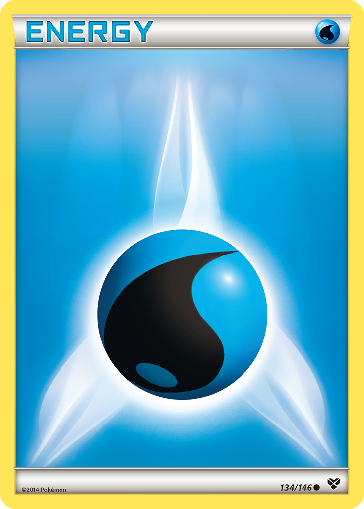 Water Energy (134/146) [XY: Base Set] | Dumpster Cat Games