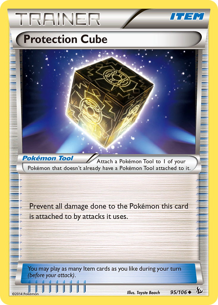 Protection Cube (95/106) [XY: Flashfire] | Dumpster Cat Games