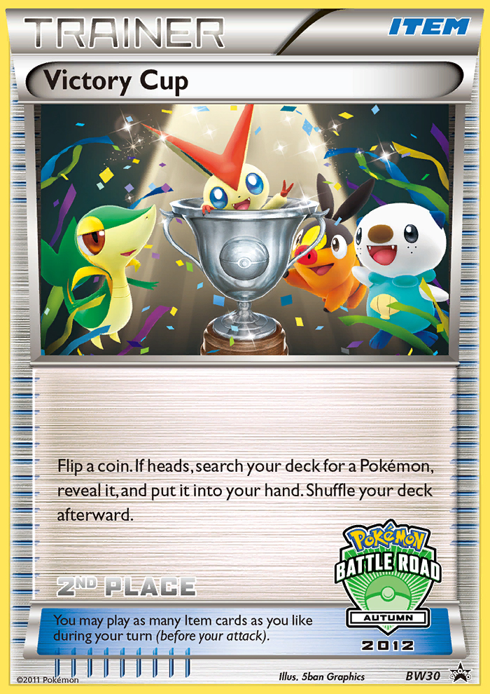 Victory Cup (BW30) (2nd - Autumn 2012) [Black & White: Black Star Promos] | Dumpster Cat Games